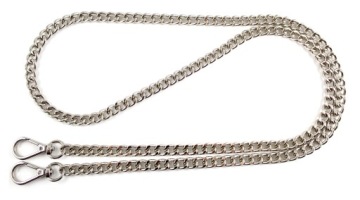 сумочка цепочка ремешок ручка серебро 140 см