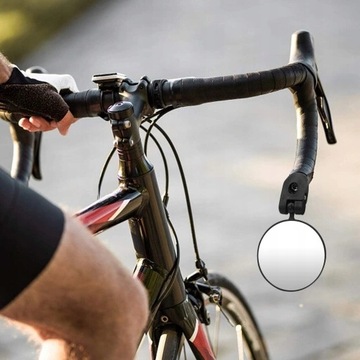 2 шт. велосипедное зеркало для велосипедного руля заднего вида, стопор на 360°