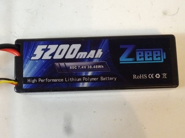 Батарея батарея Zeee 80C 5200MAH 7,4 В