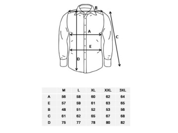 МУЖСКАЯ ДЖИНСОВАЯ РУБАШКА С ДЛИННЫМ РУКАВОМ, РАЗМЕР M CCD