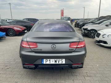 Mercedes Klasa S W222 Coupe AMG S 63 AMG 585KM 2016 Mercedes S 63 AMG PL Kamery360 Burmaster Panorama, zdjęcie 6