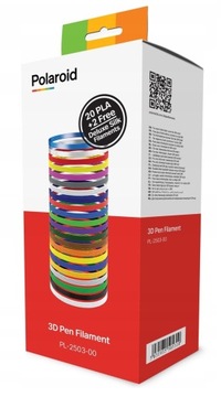 Стержни для 3D-ручки Polaroid 3 цвета x 5 м + 22 цвета x 5 м МЕГА НАБОР