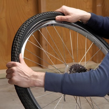 ВЕЛОСИПЕДНАЯ ТРУБА 24 ДЛЯ ВЕЛОСИПЕДА С АВТОМОБИЛЬНЫМ КЛАПАНОМ