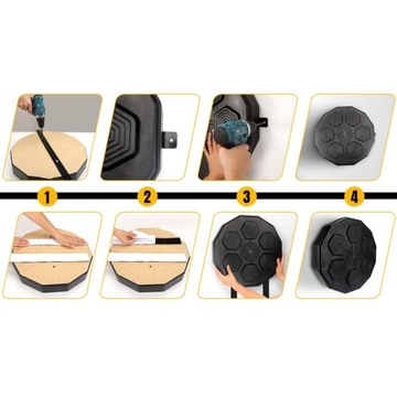 МУЗЫКАЛЬНЫЙ БОКСЕРСКИЙ МАШИНА В ТРЕНИРОВОЧНОЙ БОКСЕРСКОЙ СТЕНЕ