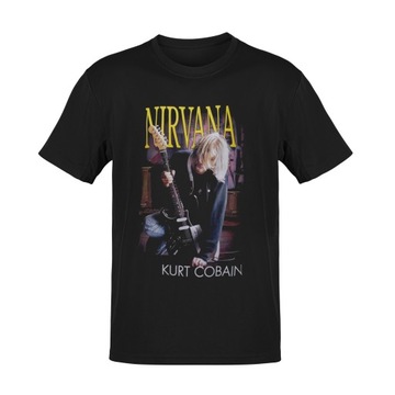 KURT COBAIN NIRVANA T-Shirt Koszulka 12 WZORÓW L