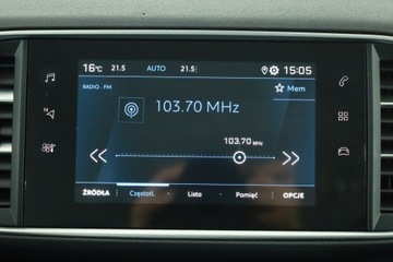 Peugeot 308 II SW Facelifting 1.5 BlueHDI 130KM 2019 Peugeot 308 1.5 BlueHDi, Salon Polska, Klima, zdjęcie 10