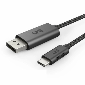 UNI Kabel Display Port USB-C 4K 60Hz 3m