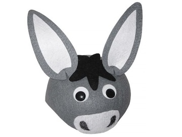 STRÓJ OSIOŁEK KOSTIUM OSIOŁ MUŁ ZESTAW JASEŁKA SPÓDNICZKA CZAPKA 116-128