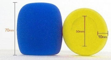 ВЕТРОВОЙ ЩИТ ДЛЯ МИКРОФОНА ГУБКА SHURE 515 ZOOM H1 40MM-50MM