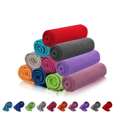 10 ШТ. БЫСТРОСУХИЕ ОХЛАЖДАЮЩИЕ ПОЛОТЕНЦА ДЛЯ СПОРТИВНЫХ ПОЛОТЕНЦИЙ из МИКРОФИБРЫ 30 Х 80 СМ