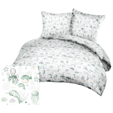 Постельное белье хлопок 160х200 Подушка Jasiek 230цвет