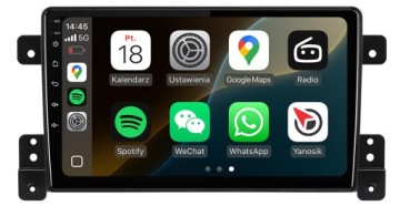 Suzuki Grand Vitara 2005-2015 Nejnovější Android Carplay Rádio Navigace