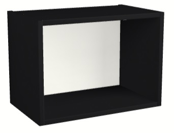 Korpus wiszący kuchenny 40cm CZARNY 40/40/28,3