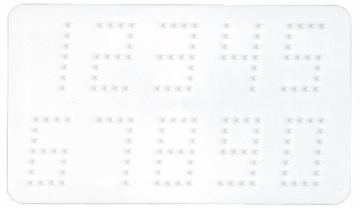 KORALIKI HAMA MIDI PODKŁADKA Z CYFERKAMI 273