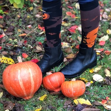 Гольфы для верховой езды с рисунком - Хэллоуин