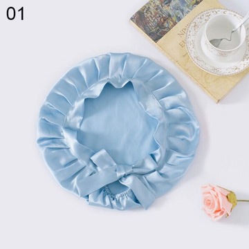 Шапочка для сна из 100% тутового шелка.