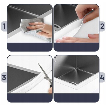 УПЛОТНИТЕЛЬНАЯ ЛЕНТА ДЛЯ ВАННЫ ДУШЕВОГО ПОДДОНА КУХНИ 38ММ 3,2М ВОДОНЕПРОНИЦАЕМАЯ