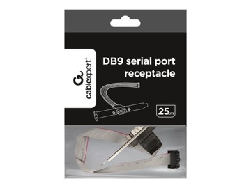 GEMBIRD CCDB9RECEPTACLE Gembird gniazdo, śledź do obudowy DB9M - COM 9PIN