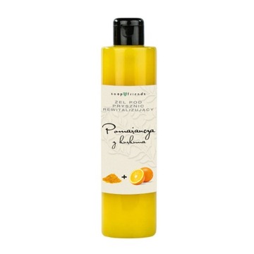 Żel pod prysznic Pomarańcza z Kurkumą 250 ml Soap&Friends