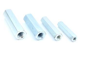 NAKRĘTKA DŁUGA ZŁĄCZNA M6x80mm OCYNKOWANA DIN6334
