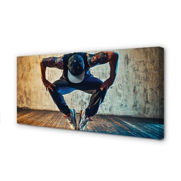 Foto obraz na płótnie Mężczyzna hip-hop 100x50 cm