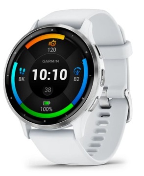 Smartwatch sportowy Garmin Venu 3 Biały Srebrny White Stone 010-02784-00