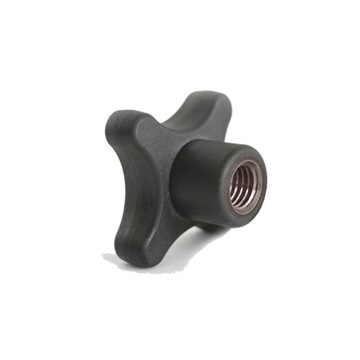 Uchwyt gwiazdowy 60mm z otworem nieprzelotowym M10