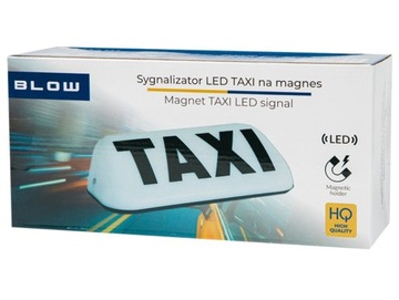 СИГНАЛЬНАЯ СИГНАЛЬНАЯ ЛАМПА СВЕТОДИОДНАЯ ТАКСИ МАГНИТ 12В