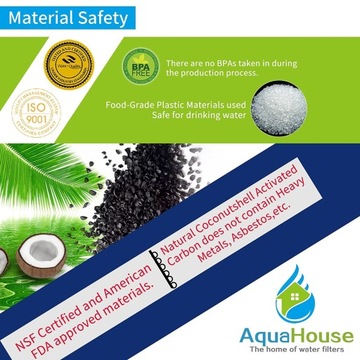 Фильтр для воды AquaHouse AH-UIF для холодильника, 1 шт.