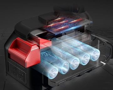 АККУМУЛЯТОРНАЯ бесщеточная цепная пила 6 дюймов 2xBAKU 21V 2xCHAIN