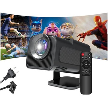 ПРОЕКТОР ANDROID TV WIFI FULL HD ПОРТАТИВНЫЙ УМНЫЙ ВРАЩАЮЩИЙСЯ ДИНАМИК