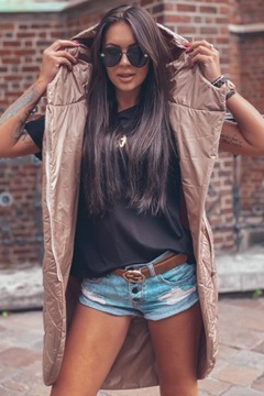 Жилет без рукавов на асимметричной молнии S/M