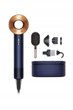 SUSZARKA DO WŁOSÓW DYSON SUPERSONIC PRUSKI BŁĘKIT/MIEDŹ 1600W ZESTAW HD07