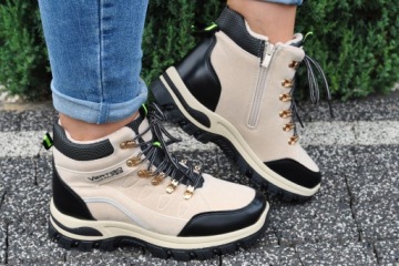 ЗИМНЯЯ ОБУВЬ трекинговая обувь в горы Походные ботинки Женские ботильоны