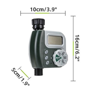 ZEGAR NAWADNIAJĄCY Z POJEDYNCZYM WYJŚCIEM WĘŻA, DO NAWADNIANIA KROPELKOWEGO