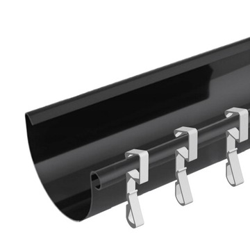 Кронштейны для крепления световых завес Крючки для желобных светильников 24 шт.