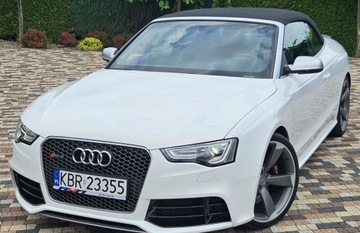 Audi A5 8T RS5 Cabriolet 4.2 FSI 450KM 2013 Audi RS5 Cabrio RS-5 4.2 V8 450KM, Niski przebieg 51 tys ze Szwajcarii 4.2