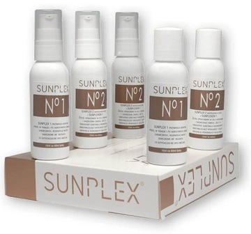 Sunplex zabieg regeneracja i odbudowa wł. 5 x50ml