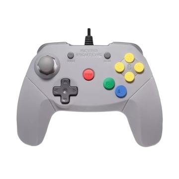 Pad Przewodowy Retro Fighters Brawler64 v2 Grey do konsoli Nintendo 64