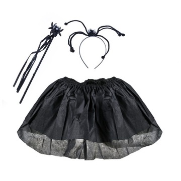 Przebranie strój na HALLOWEEN tutu opaska Różdżka