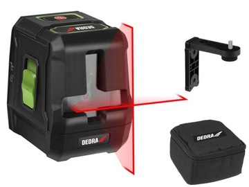 DEDRA Красный перекрестный лазерный луч 20 м MC0901