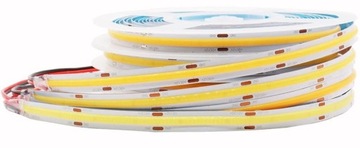 Taśma LED COB 12V Neon CIEPŁY 1m ciągła linia