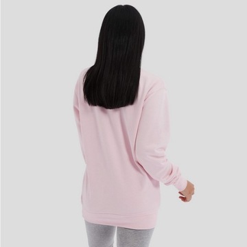 bluza damska bez kaptura bawełniana Ellesse TRIOME blady różowy r. M 38