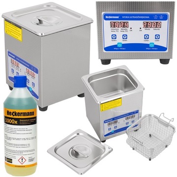 MYJKA ULTRADŹWIĘKOWA WANNA 2L 160W + KOSZ
