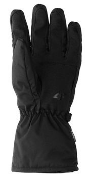 RĘKAWICE NARCIARSKIE 4F THINSULATE MĘSKIE ZIMOWE CZARNE XL