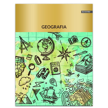 GEOGRAFIA ZESZYT A5/60k KRATKA 70g ŚCIĄGA