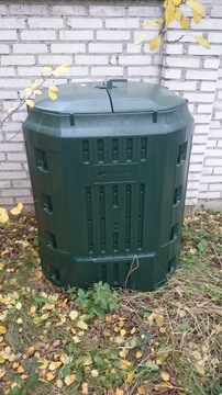 КОМПОСТЕР ОБЪЕМОМ 900 Л ДВОЙНЫЕ ТЕПЛОВЫЕ СТЕНЫ