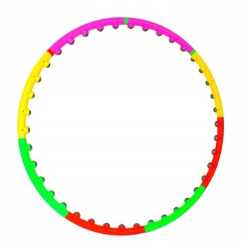 ODCHUDZAJĄCE HULA HOOP HOP MAGNETYCZNE MASAŻ KOŁO