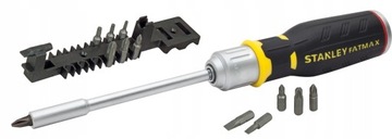 Отвертка Stanley с трещоткой и набором из 12 бит S/62-690-0