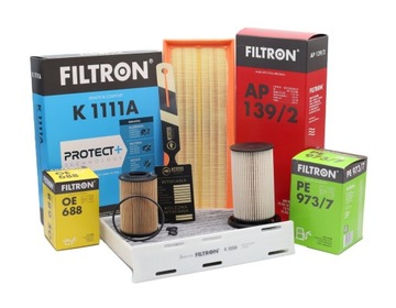 Filtron Zestaw Filtrów do Vw Passat B7 Cc 2.0 Tdi